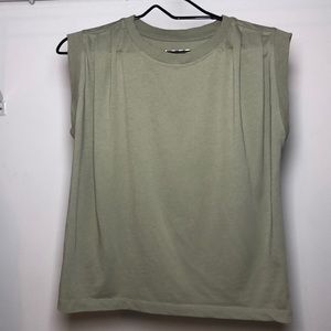 LOFT light green muscle tank 100% Cotton